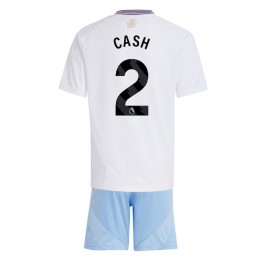 Aston Villa Matty Cash #2 Uit tenue Kids 2024-25 Korte Mouw (+ Korte broeken)